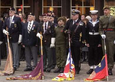 Remembrance day parade canterbury