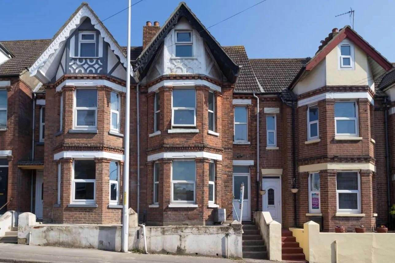Folkestone's cheapest four-bed is in Black Bull Road and is valued at £250,000. Picture: Zoopla / Miles & Barr