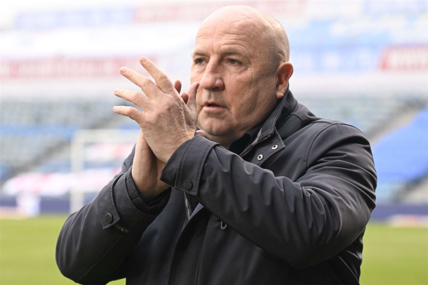 Manager John Coleman is desperate for a win as he takes charge of his fourth Gillingham game this Saturday Picture: Barry Goodwin