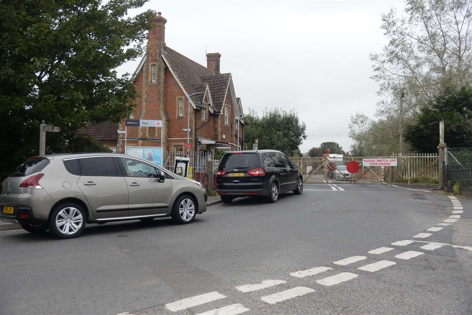 The manned level crossing at Wye will be automated in 2022. Picture: Chris Davey