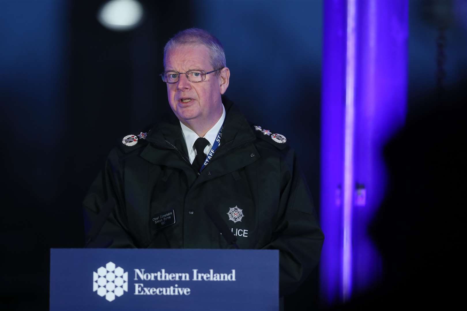 PSNI Chief Constable Simon Byrne (Brian Lawless/PA)