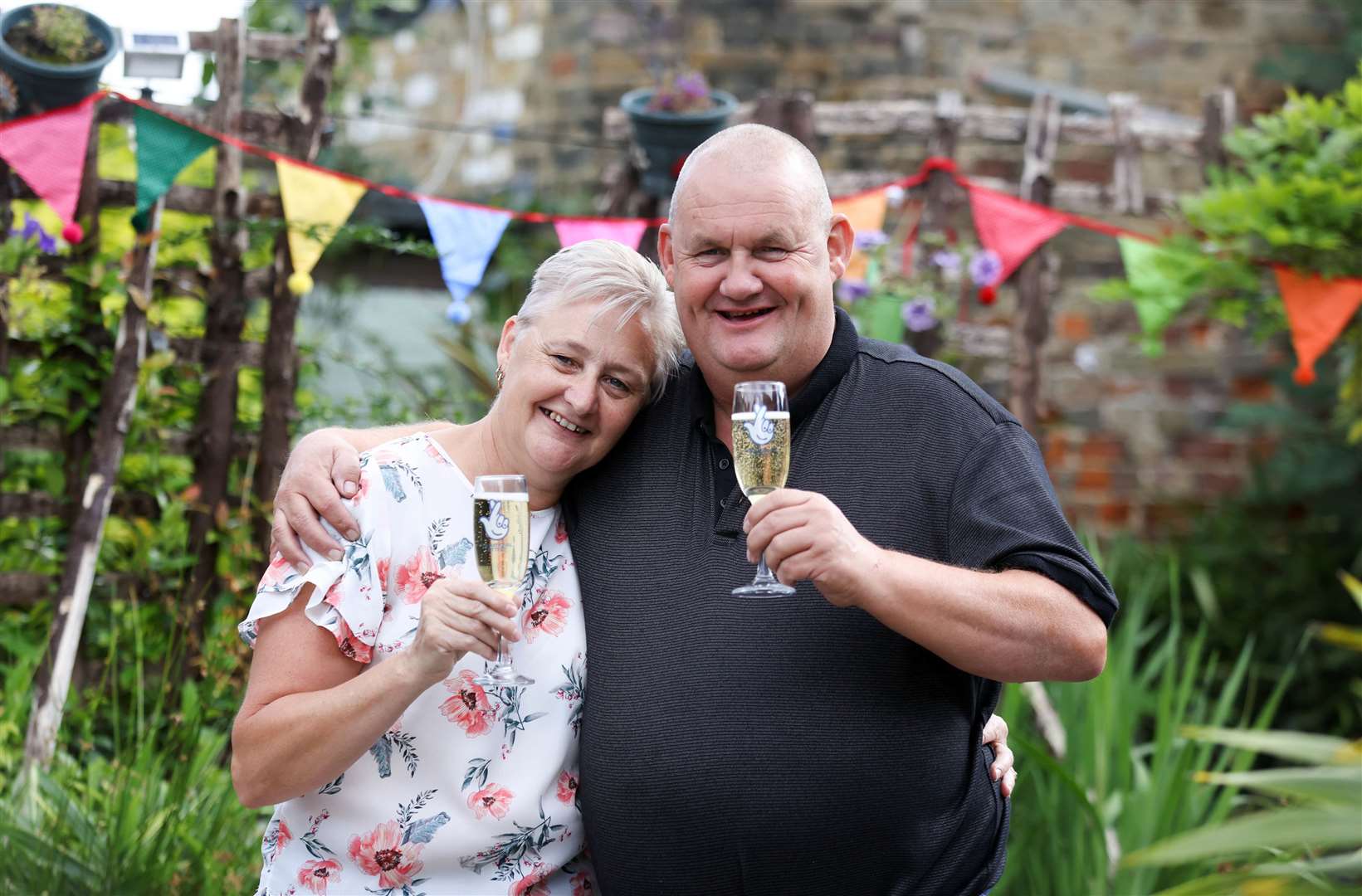 Linda and Stewart Priston of Sittingbourne have scooped £300k on a National Lottery Instant Win. Picture: National Lottery