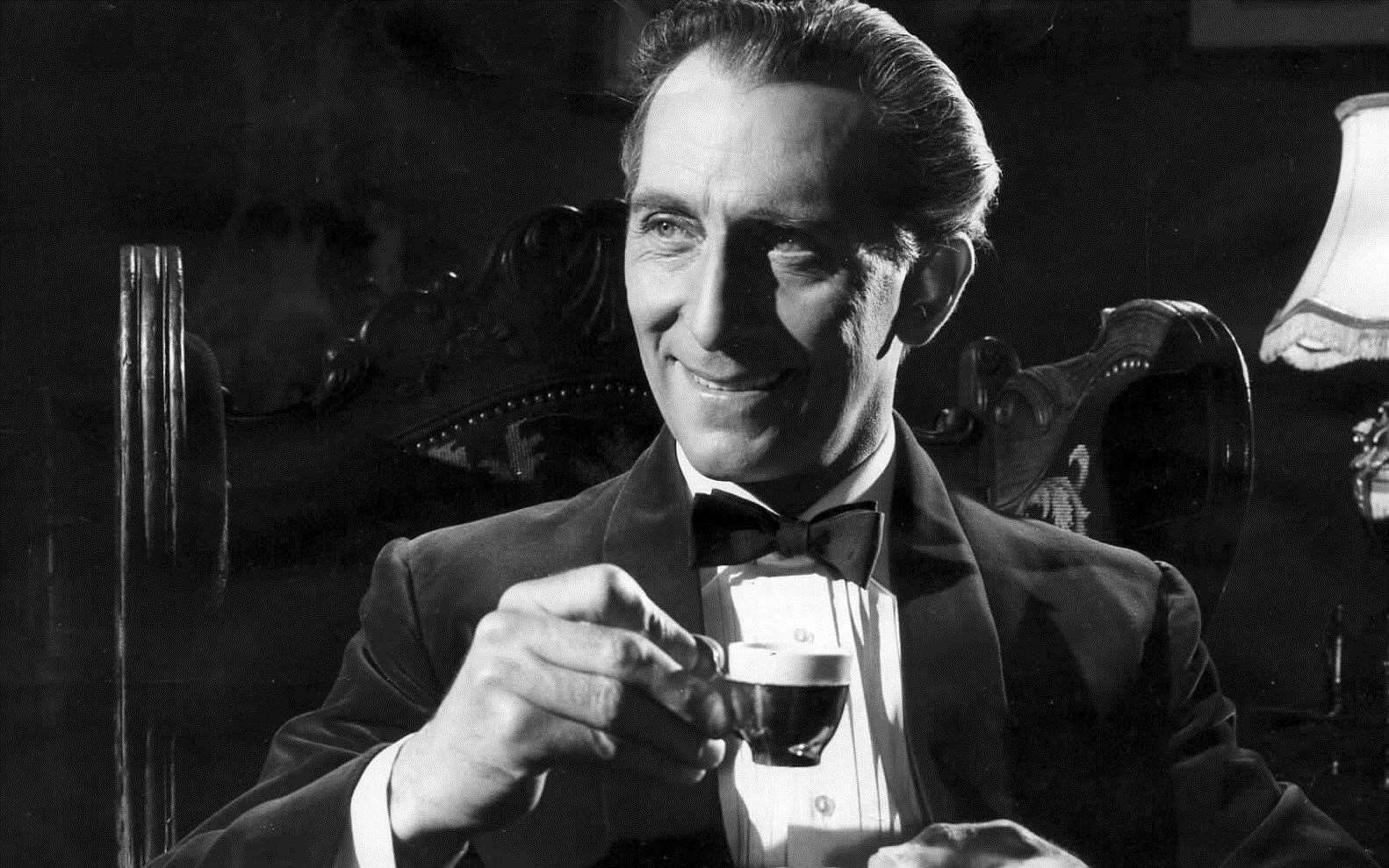 Horror movie legend Peter Cushing