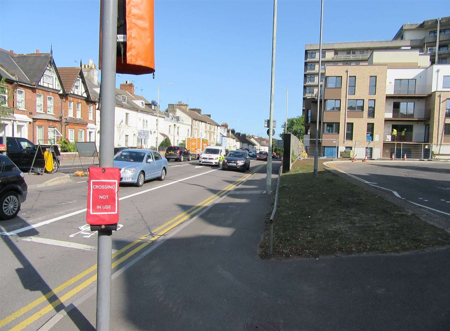 Kennington cyclist Ted Prangnell photographed drivers using the cycle lanes