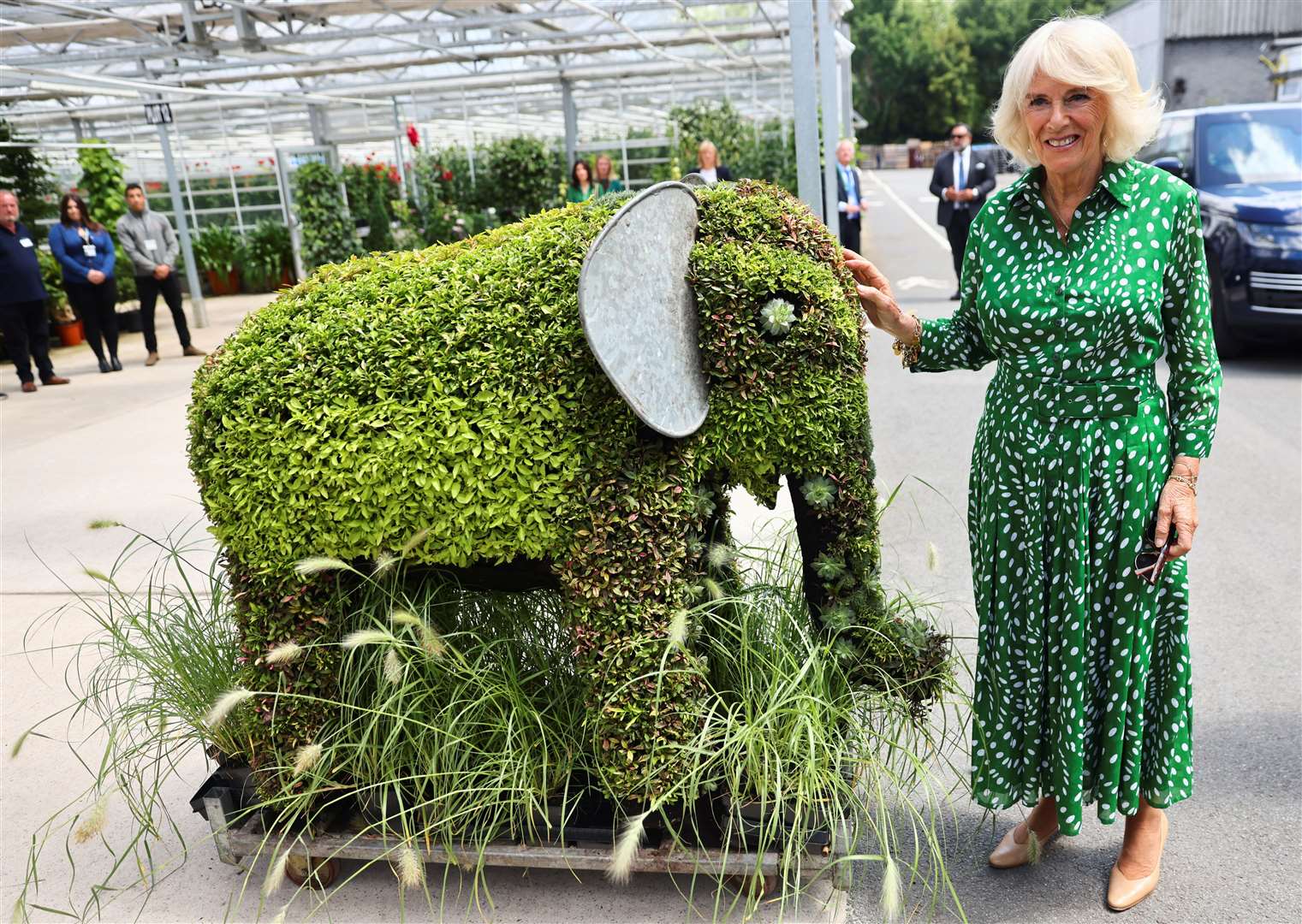 The Duchess of Cornwall at Hyde Park, London (Tom Nicholson/PA)