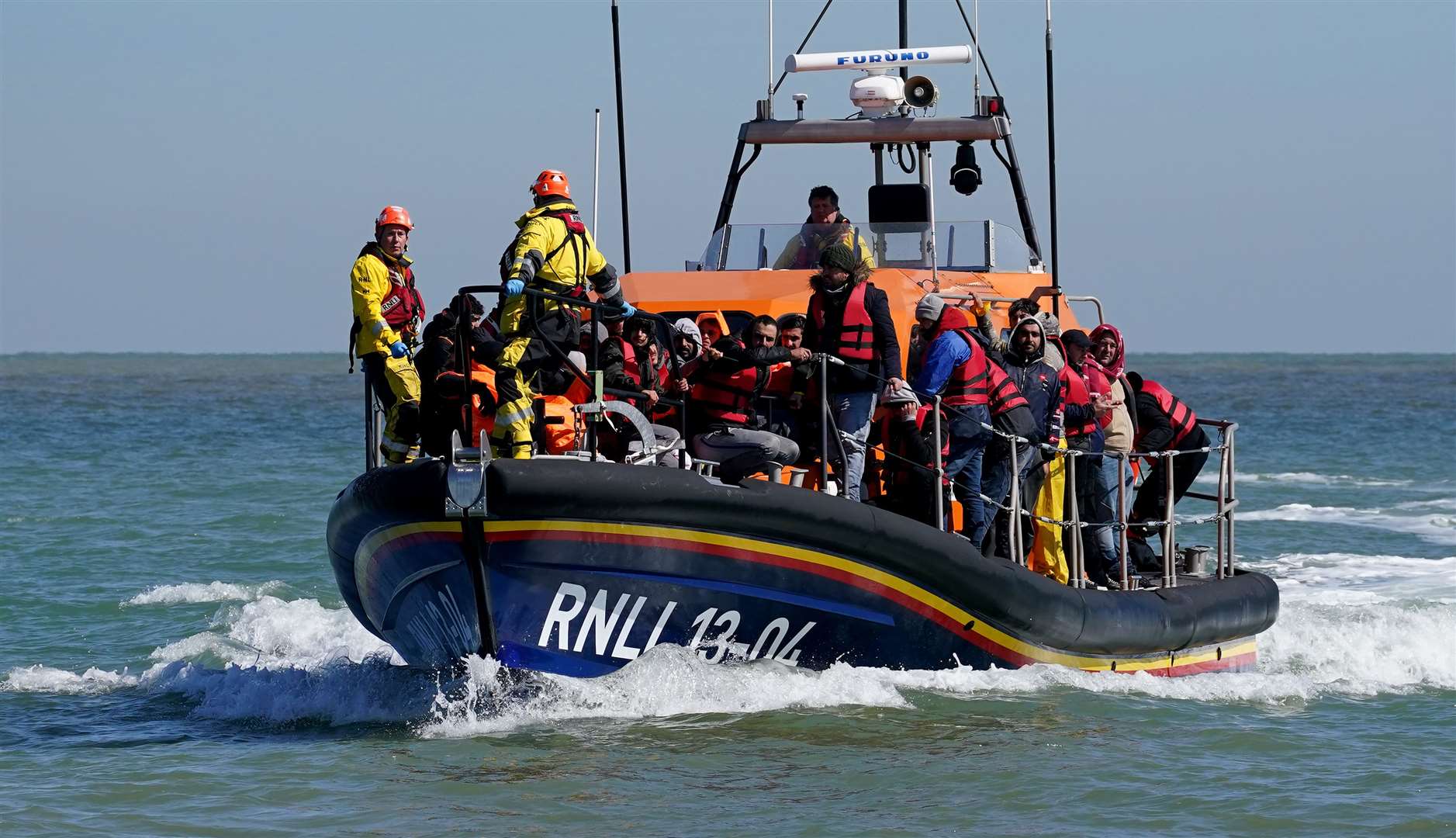 Crossings have increased since then-home secretary Sajid Javid declared a major incident amid the unfolding Channel crisis in 2018 (Gareth Fuller/PA)