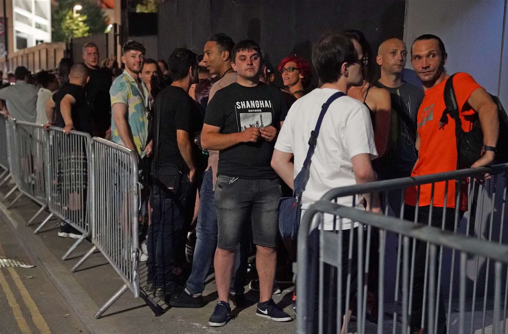 Egg nightclub in London welcomed people back inside after the final legal coronavirus restrictions were lifted in England at midnight (Jonathan Brady/PA)