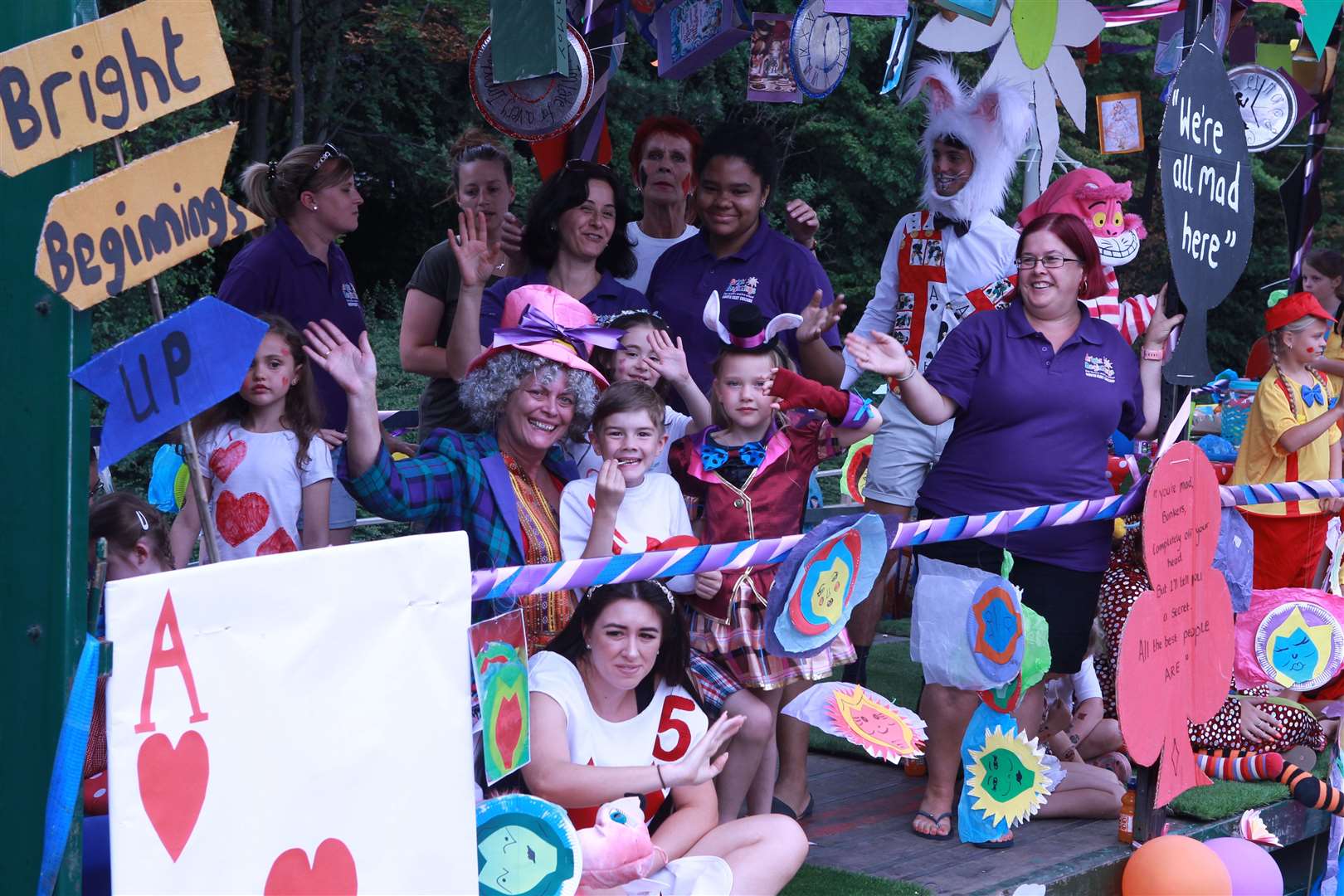 The Bright Beginnings Nursery at the carnival in 2019. Picture: John Westhrop