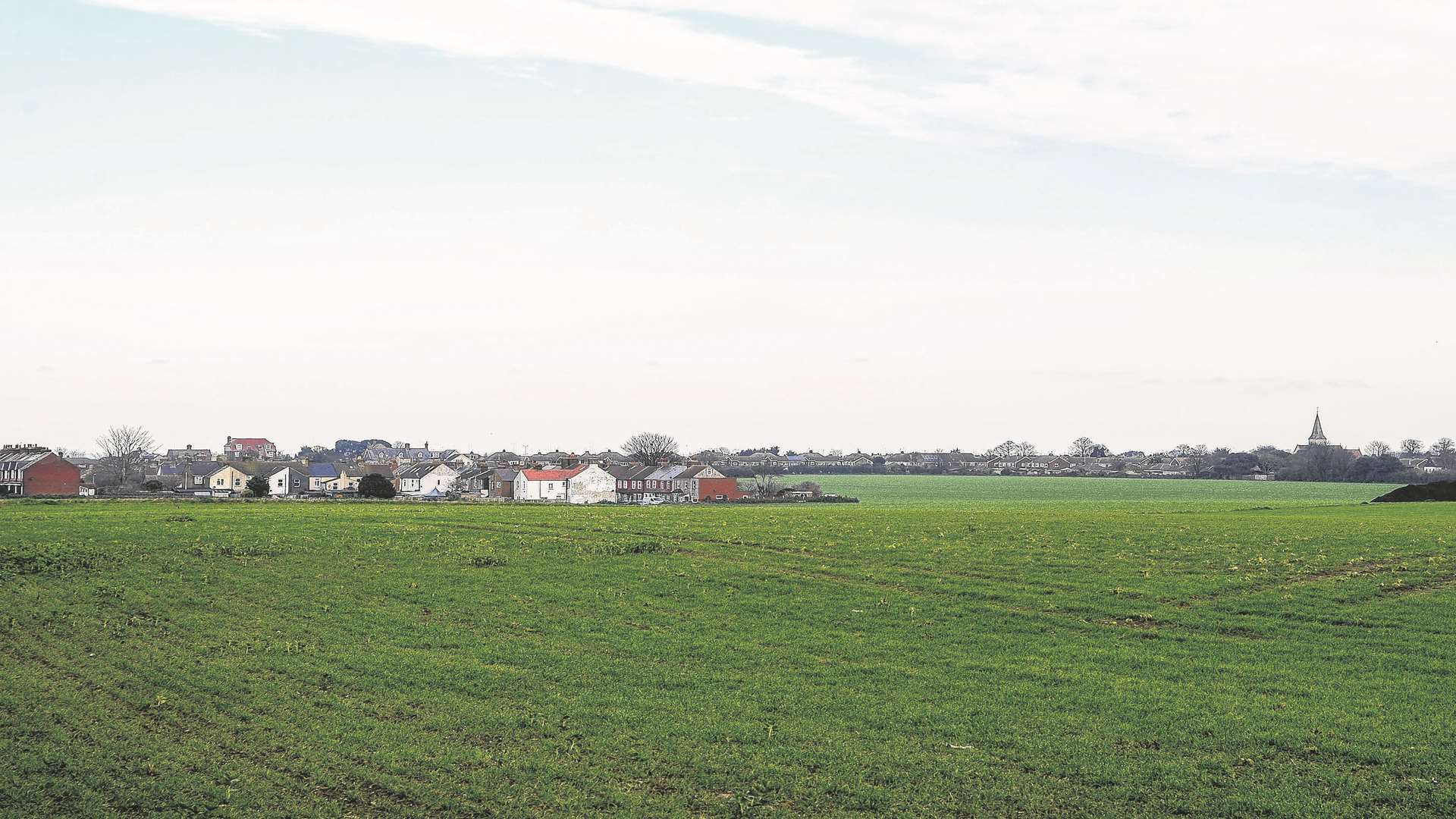 Part of the land at Westgate which could be the site of new homes