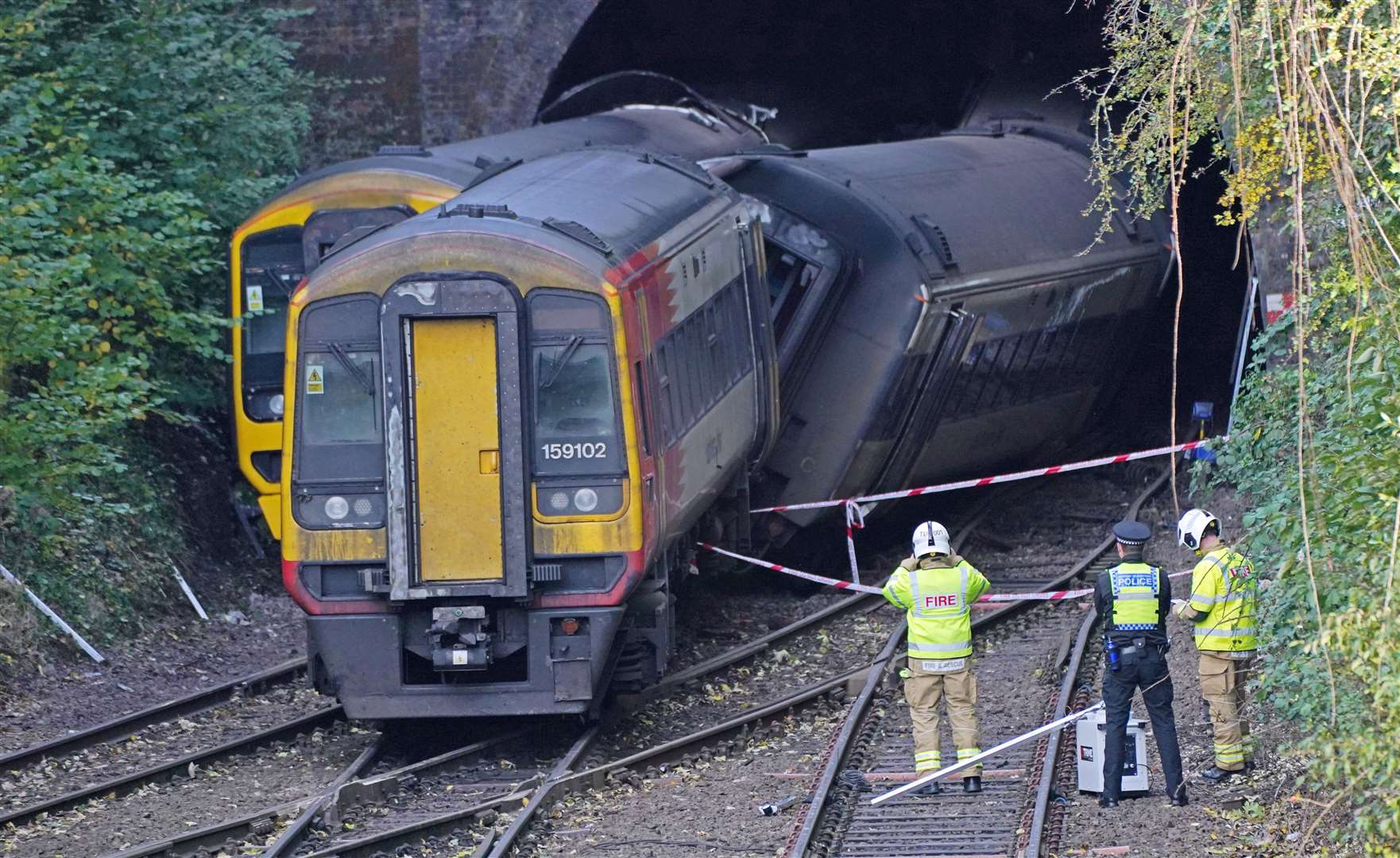 The cause of the crash is being investigated (Steve Parsons/PA)