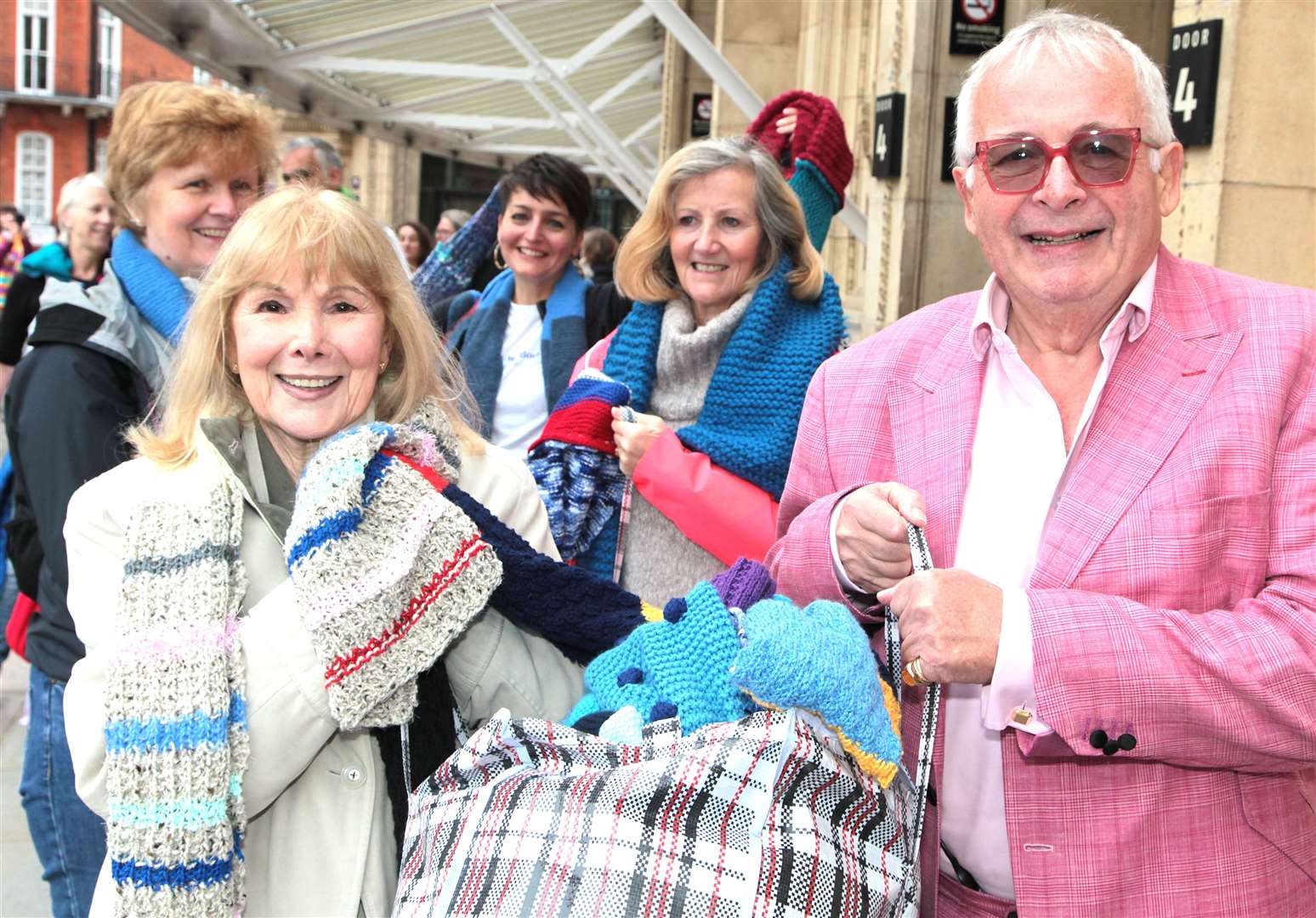 Susan Hampshire and Christopher Biggins were among stars showing their support (Roger Brown)