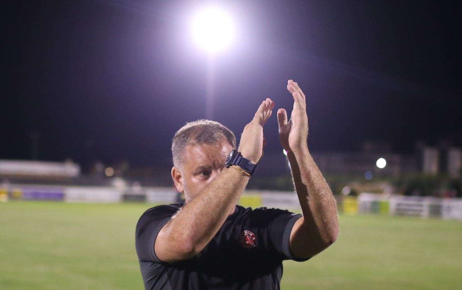Chatham Town Women’s caretaker boss Kevin Hake encouraged by recent displays Picture: Max English @max_ePhotos