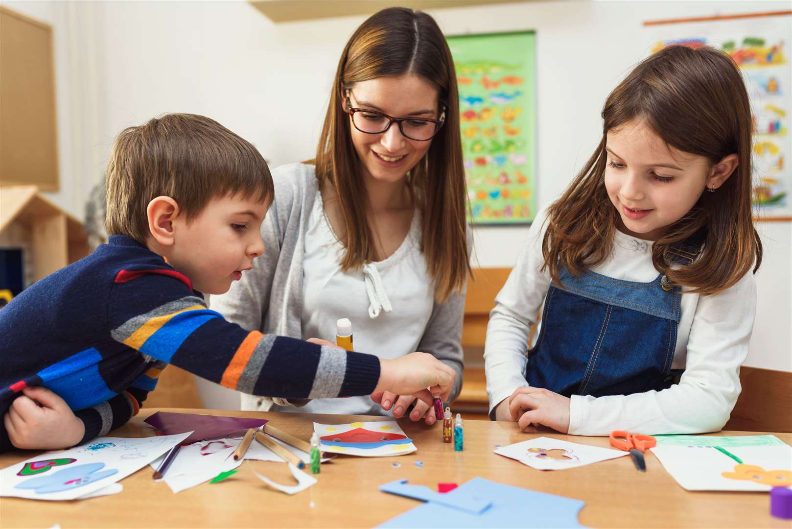 The family also needs to use an after school club which is on average £62 a week. Stock picture