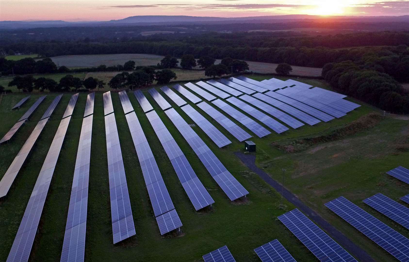 Once complete, Cleve Hill Solar Park will host 880,000 solar panels