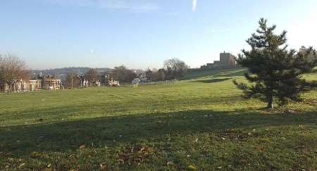 CRIME SCENE: Jackson's Field in Rochester. Picture: JIM RANTELL