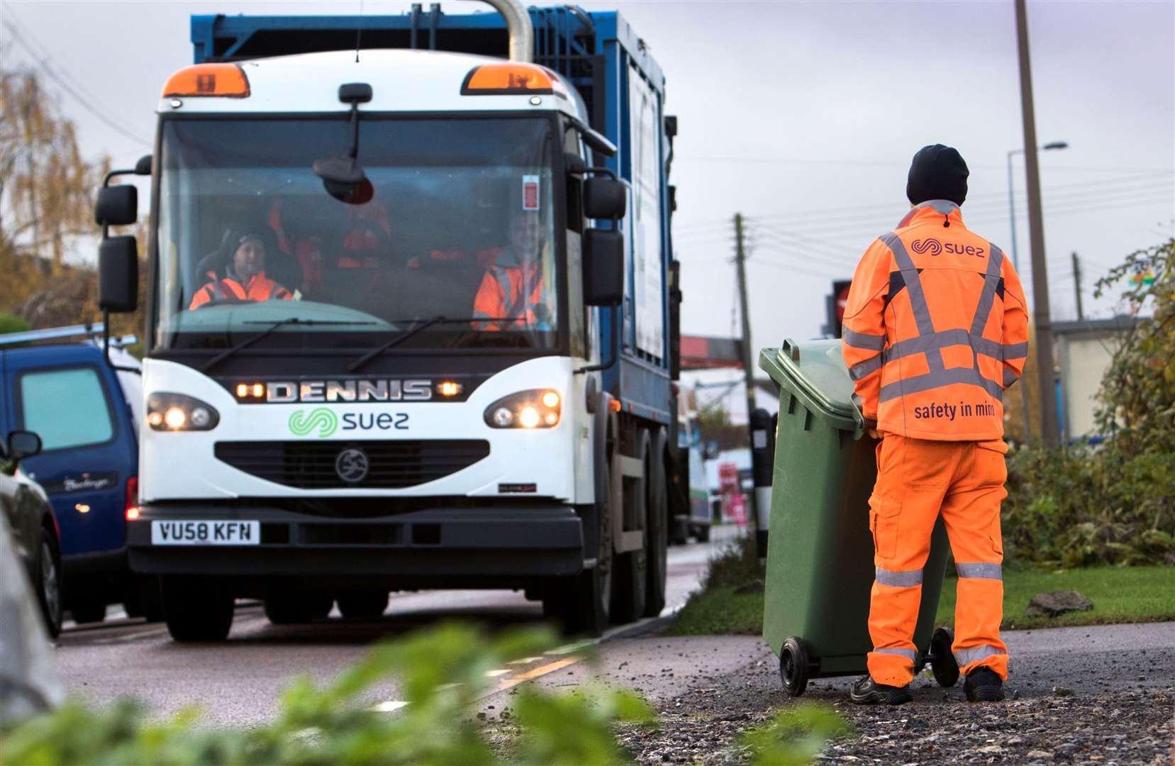 Suez has taken over the bin collections for Ashford, Swale and Maidstone. Photo: Paulbox