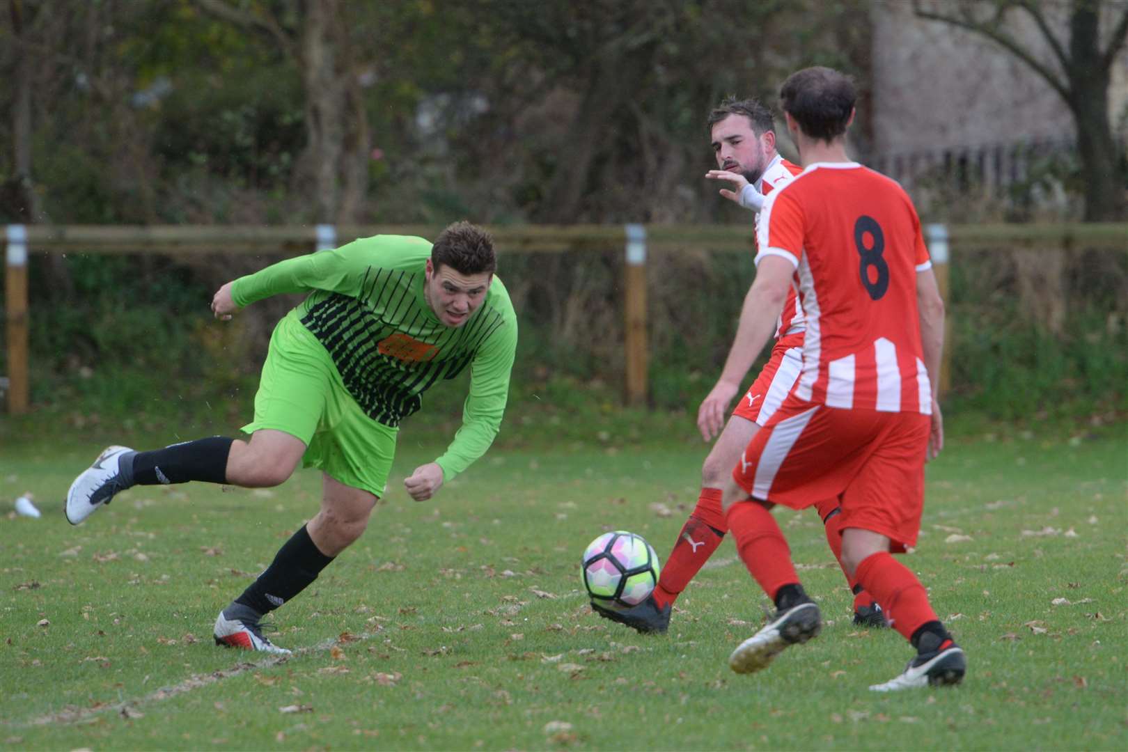 Monument play Waterfront in the Herne Bay & Whitstable Sunday League at Swalecliffe Picture: Chris Davey