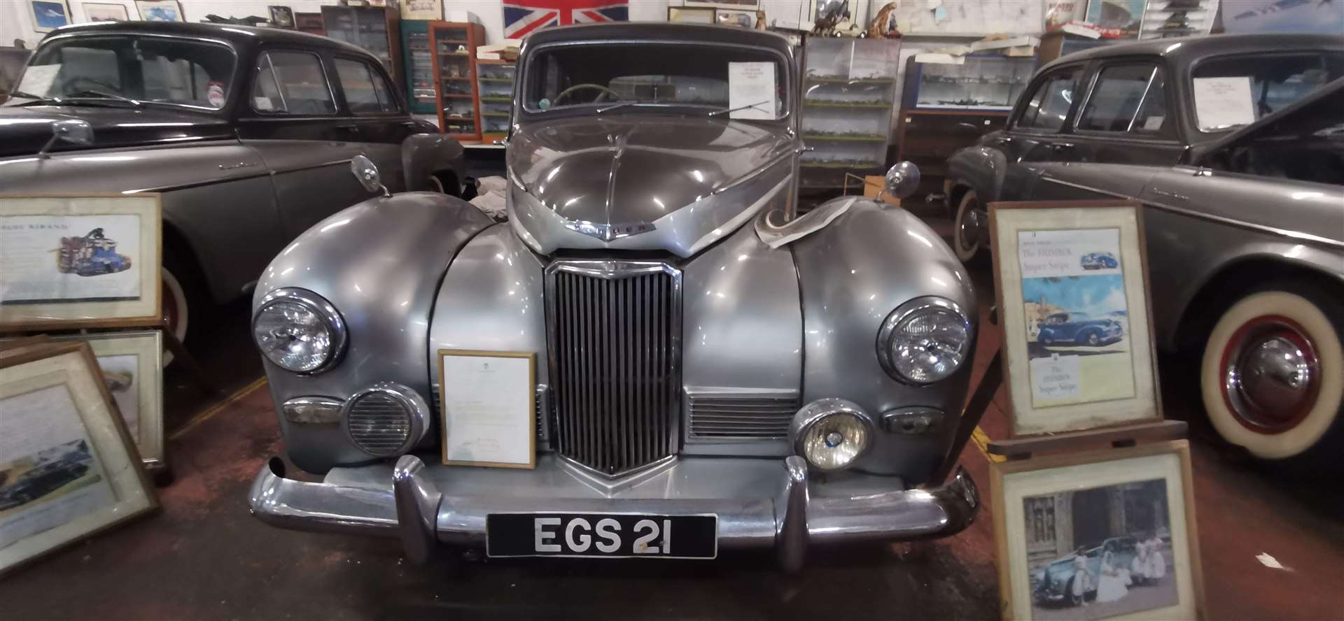 A Humber car used by the Queen Mother (Hansons/PA)