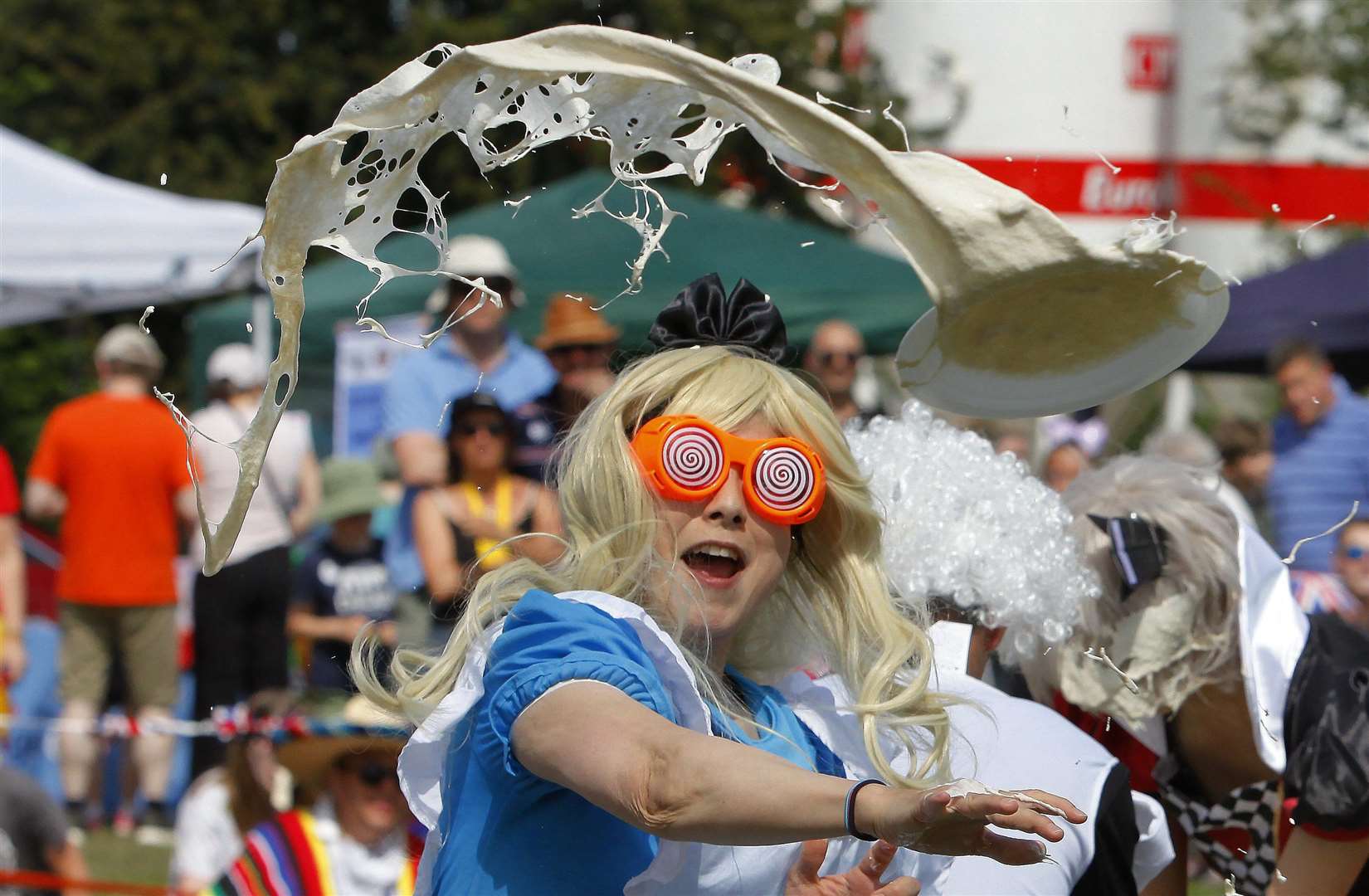 The World Custard Pie Championship is held in Coxheath every summer Picture: Sean Aidan