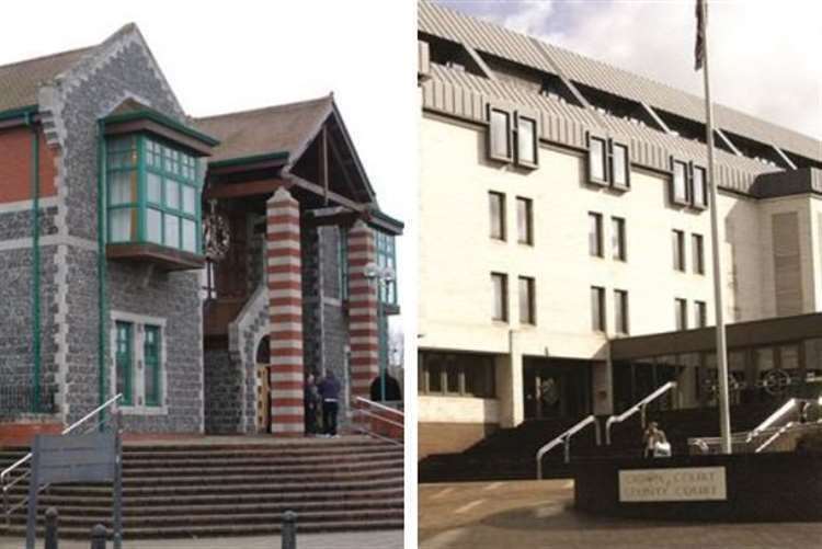 Kent's criminals are jailed at either Canterbury or Maidstone Crown Courts