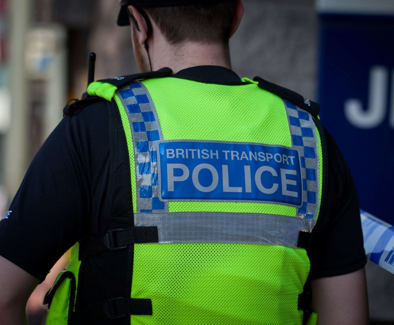 British Transport Police arrested a woman for trespassing