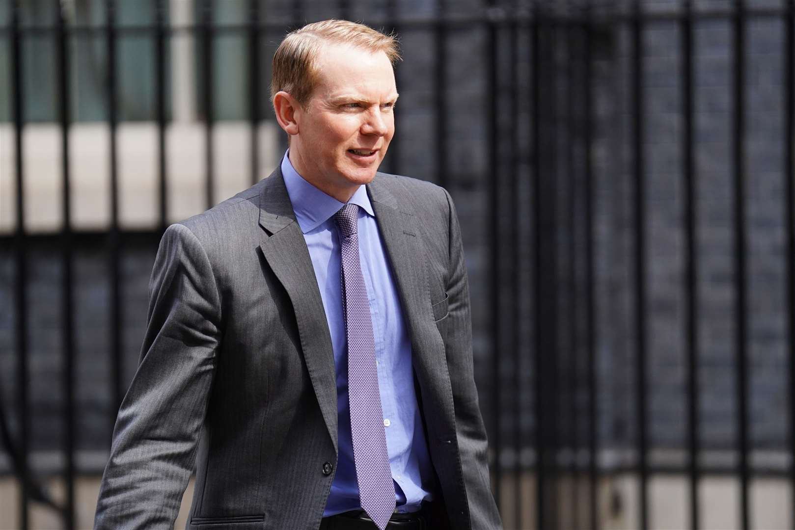 Charlie Nunn, managing director of Lloyds Banking Group, arrives at 11 Downing Street (James Manning/PA)