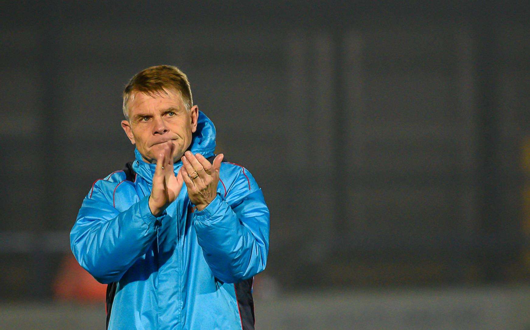 Dover manager Andy Hessenthaler. Picture: Alan Langley