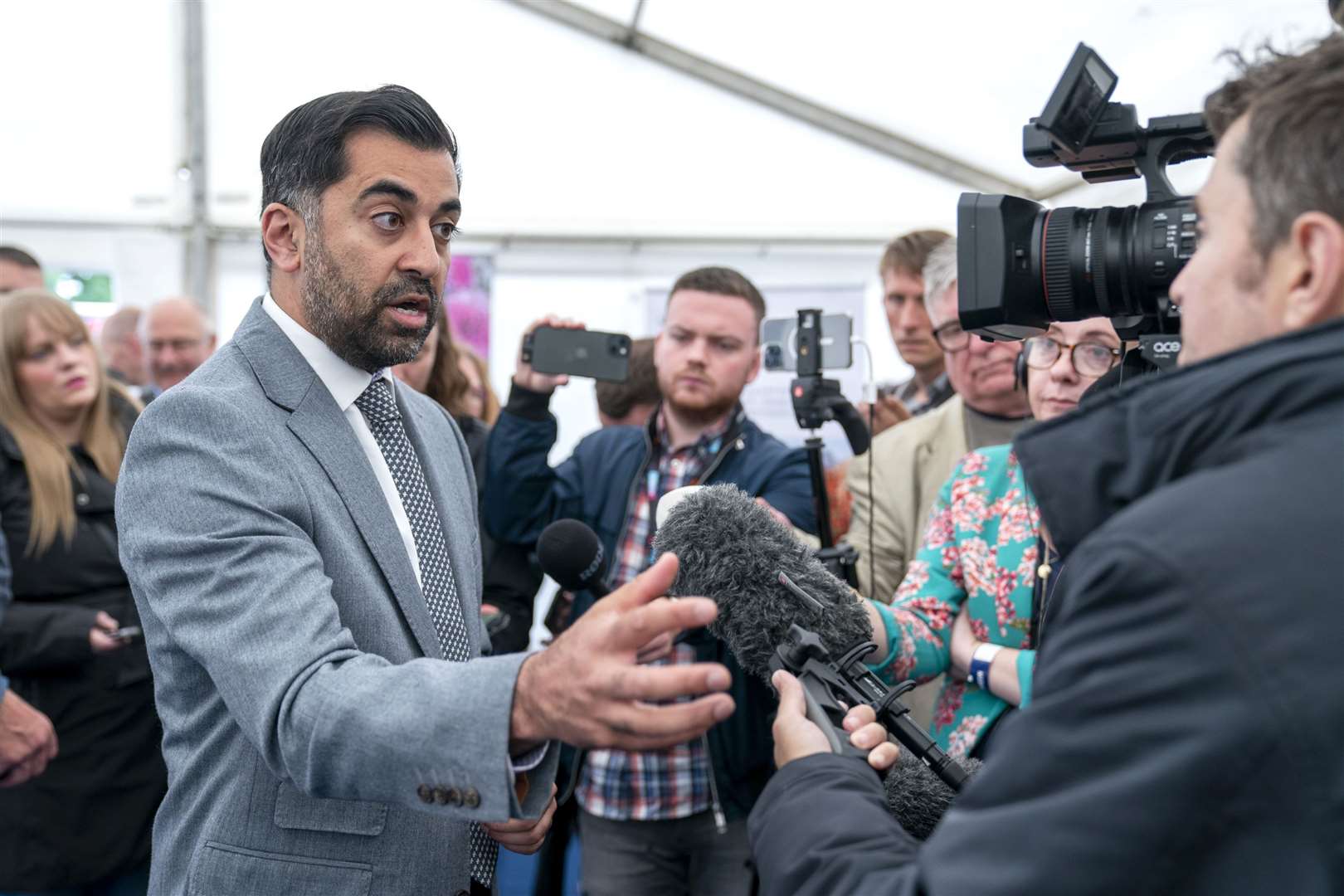 First Minister of Scotland Humza Yousaf said he backs Edinburgh council’s opposition to the plan (Jane Barlow/PA)