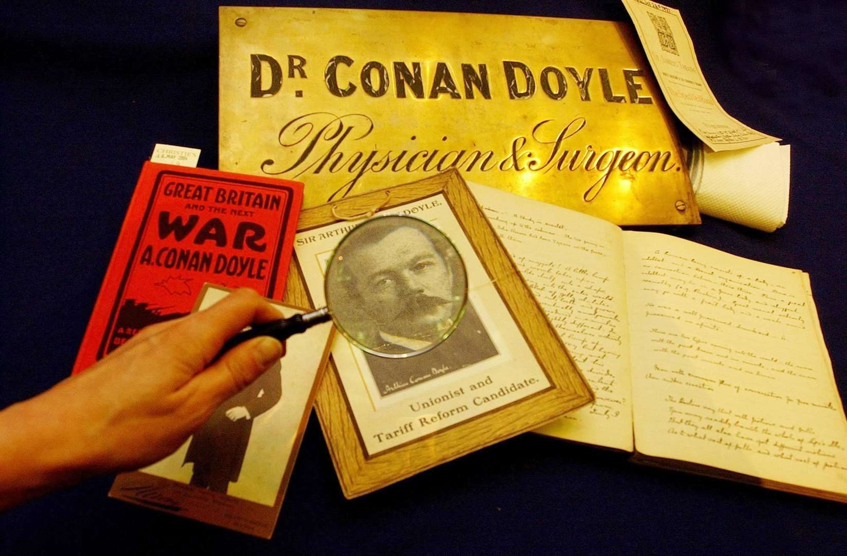 Sir Arthur Conan Doyle owned the house between 1924 and 1930 (Kirsty Wigglesworth/PA)