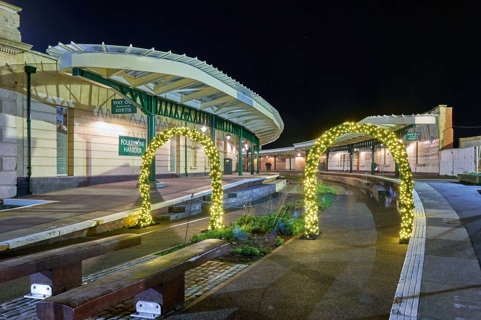 The event will showcase over 50 local, independent businesses. Picture: Folkestone Harbour Arm