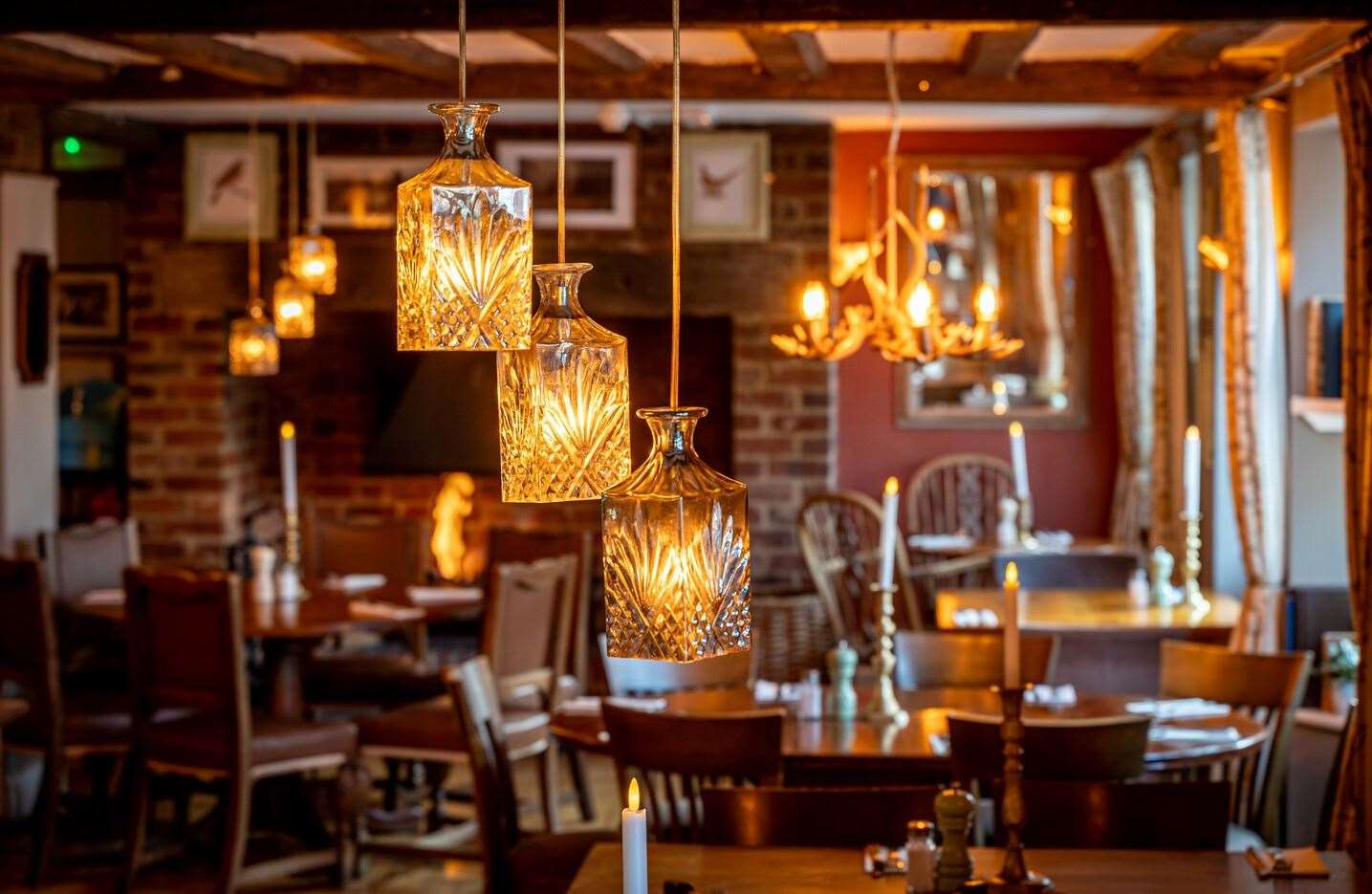 The new restaurant area at The White Horse, Boughton-under-Blean. Picture: Shepherd Neame