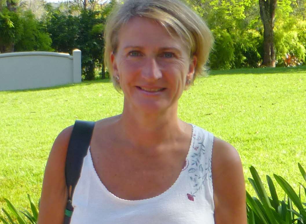 Gillian Metcalf, mother of two from Tenterden, in Brazil on the day before she died