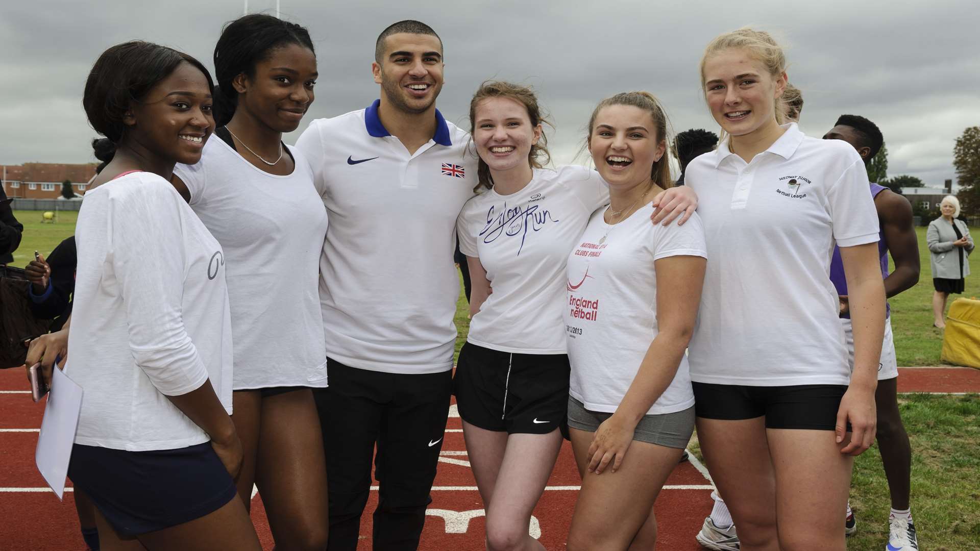 World Champion Gb Sprint Star Adam Gemili Returns To Dartford Grammar School