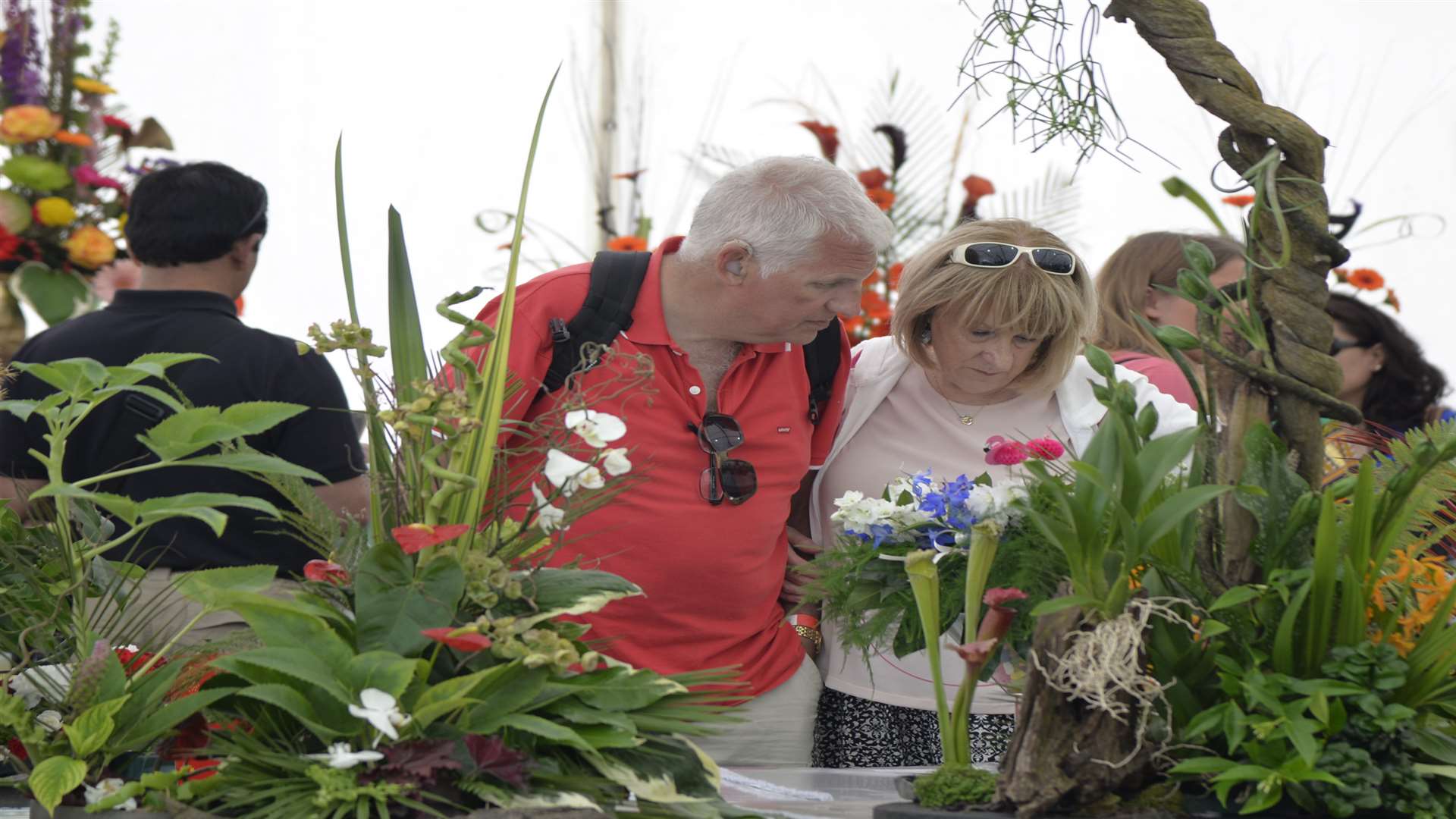 The gardening tent is also a staple of the show