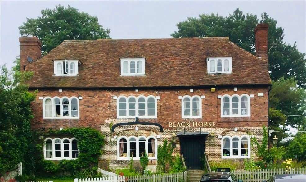 The Black Horse in Pluckley is famous for its reported ghost sightings