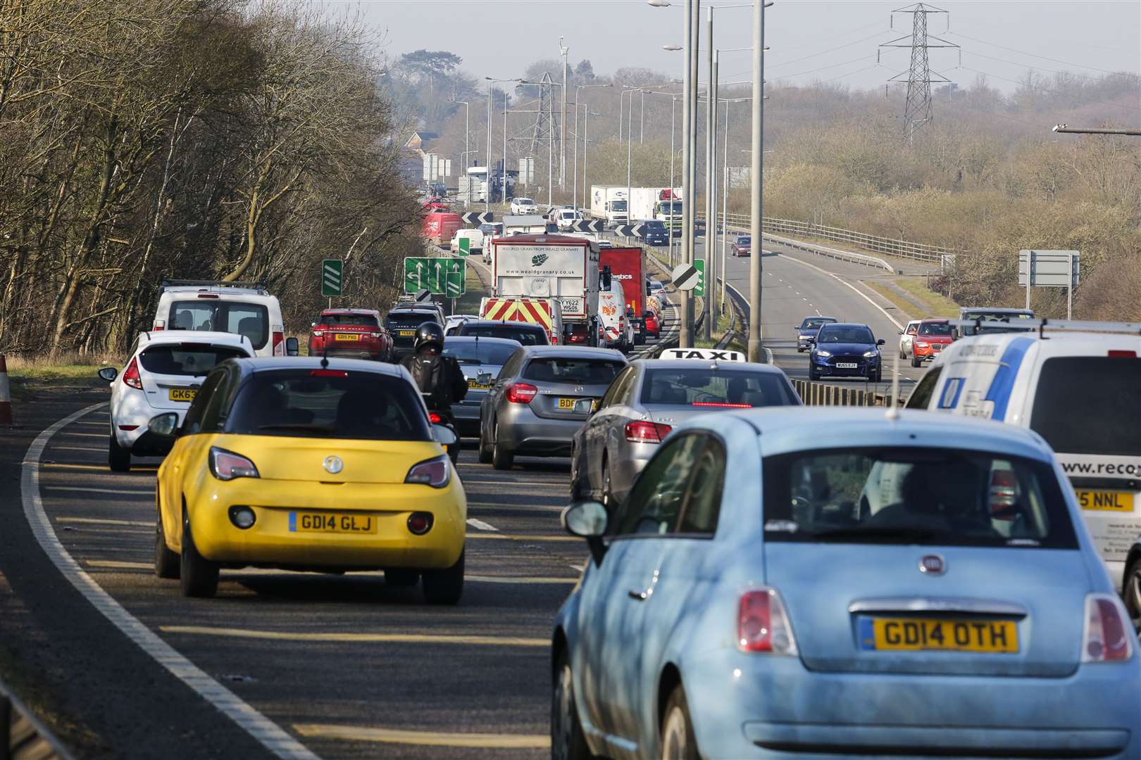 Traffic lights at junction 7 of the M20 have long been trumpeted as a potential solution to help solve some of Maidstone's congestion woes