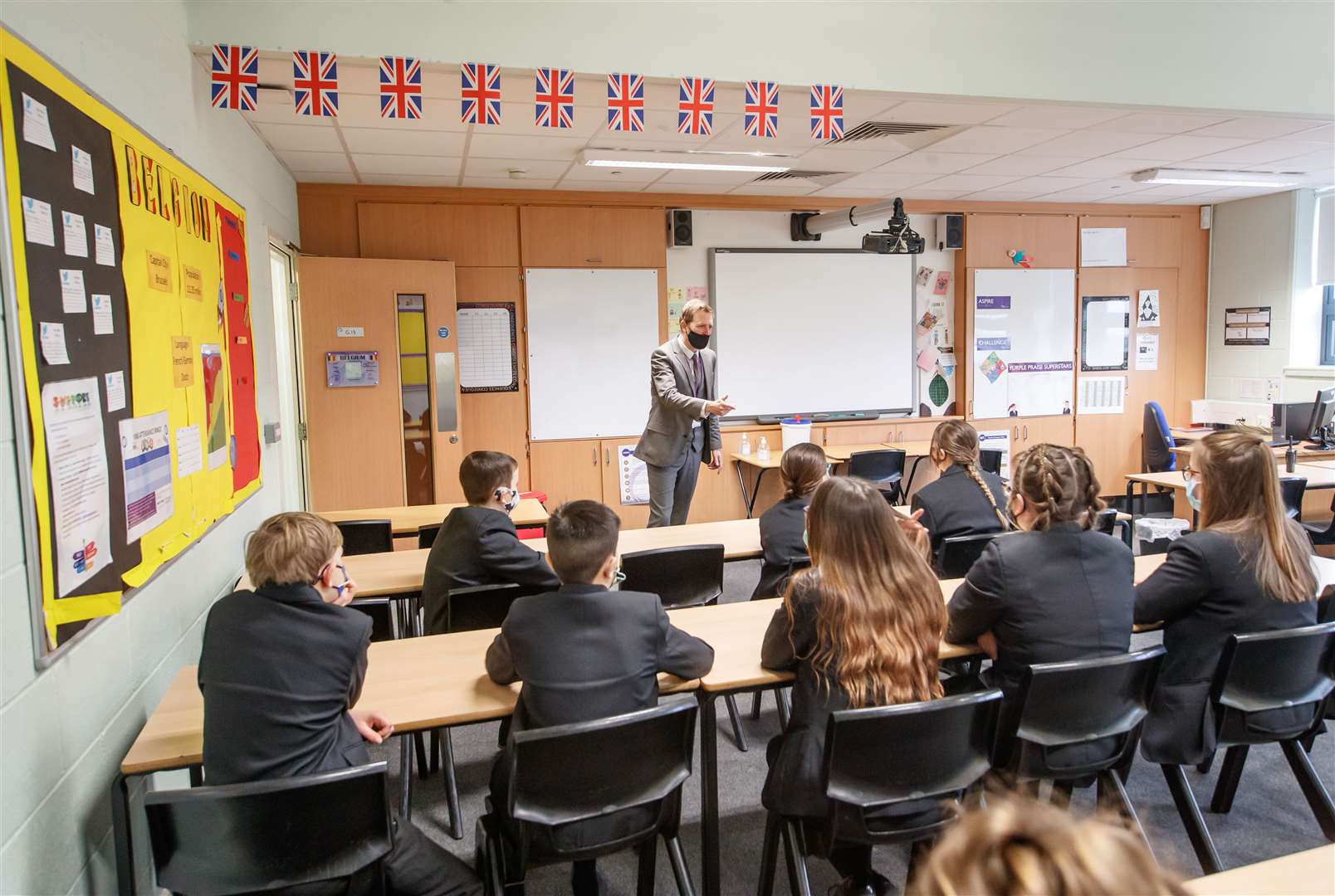 In lockdown schools were closed to most pupils (Danny Lawson/PA)