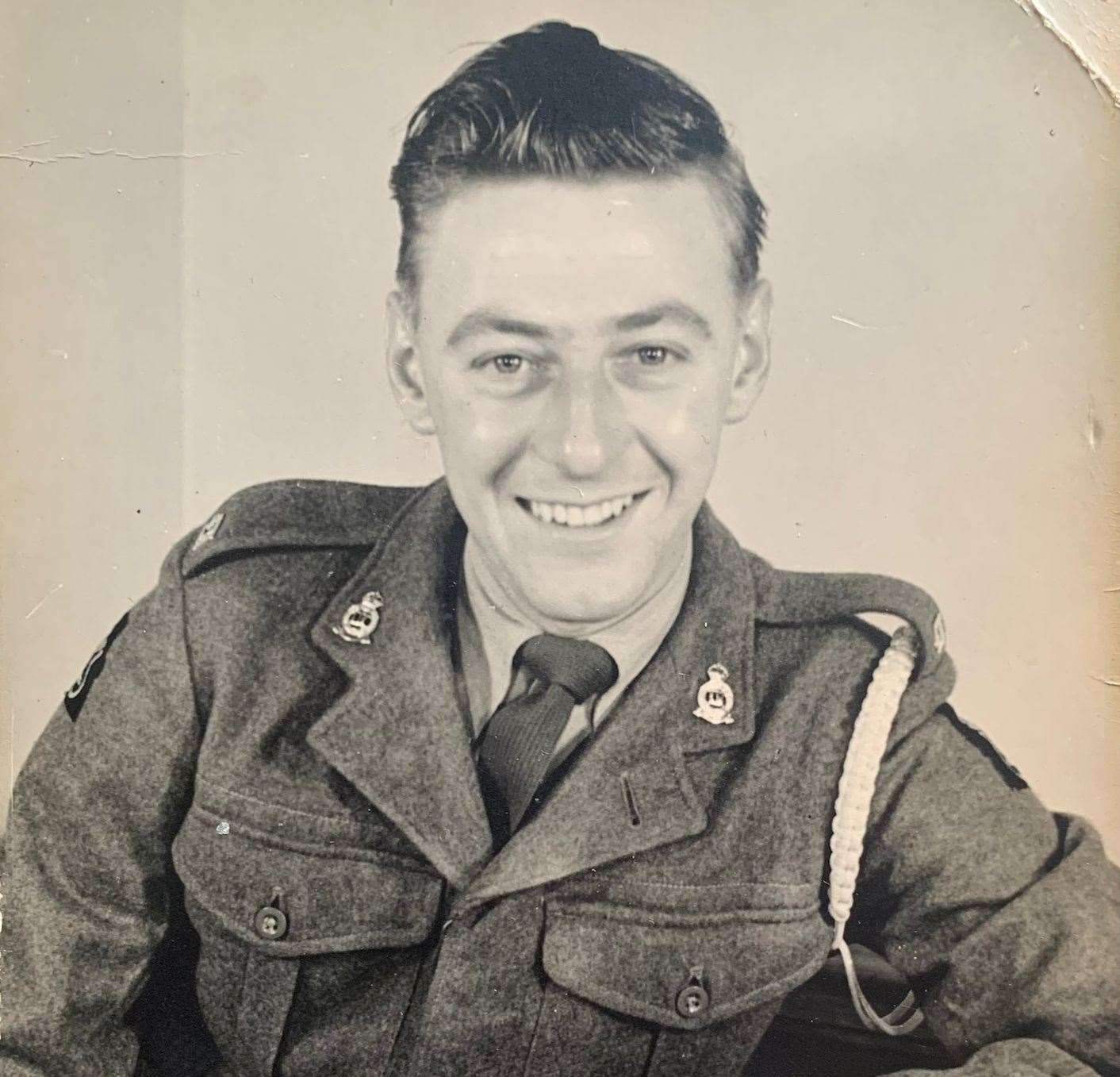 Leslie enlisted in the army when he was just 17. Picture: Jade Morley