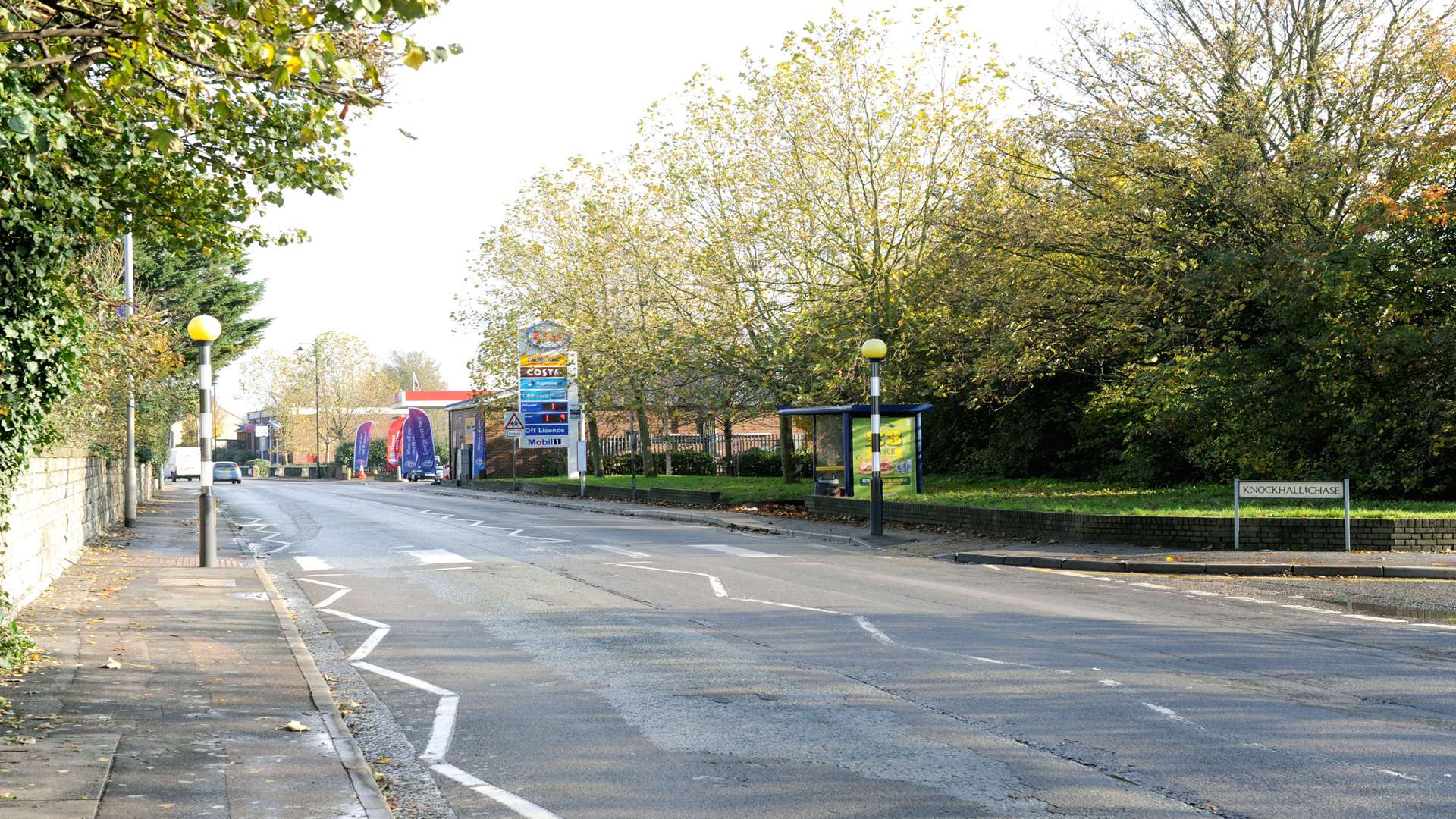 The attack took place in London Road, Greenhithe