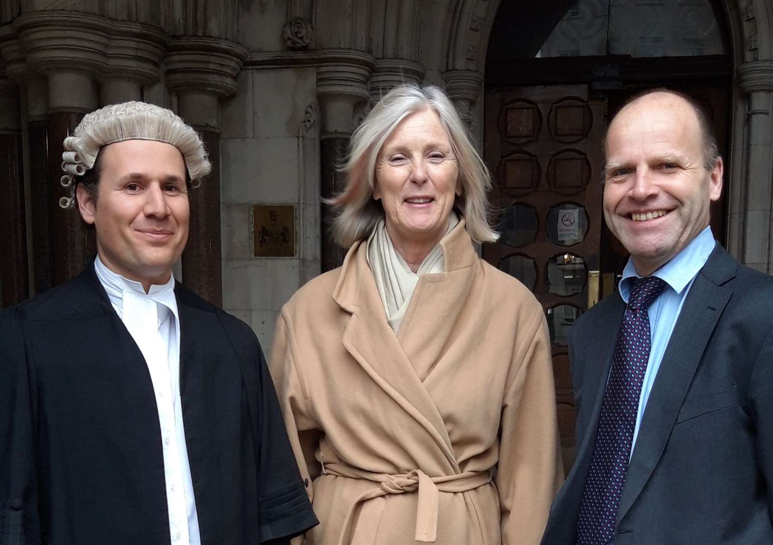 SOS campaign co-ordinator Joanna Thomson (centre) thinks it is highly disrespectful for the Port to dredge in an area known to have war graves