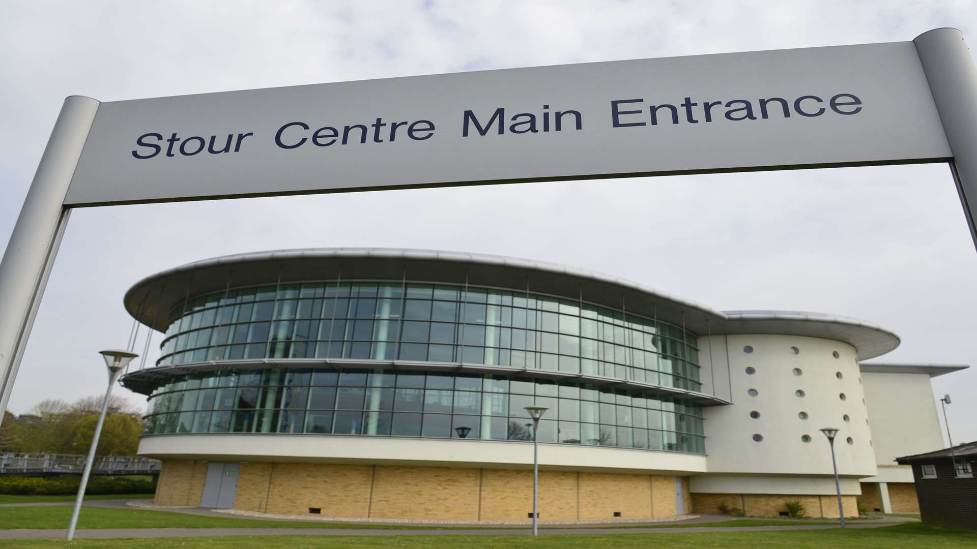 The Stour Centre in Ashford was evacuated on Thursday