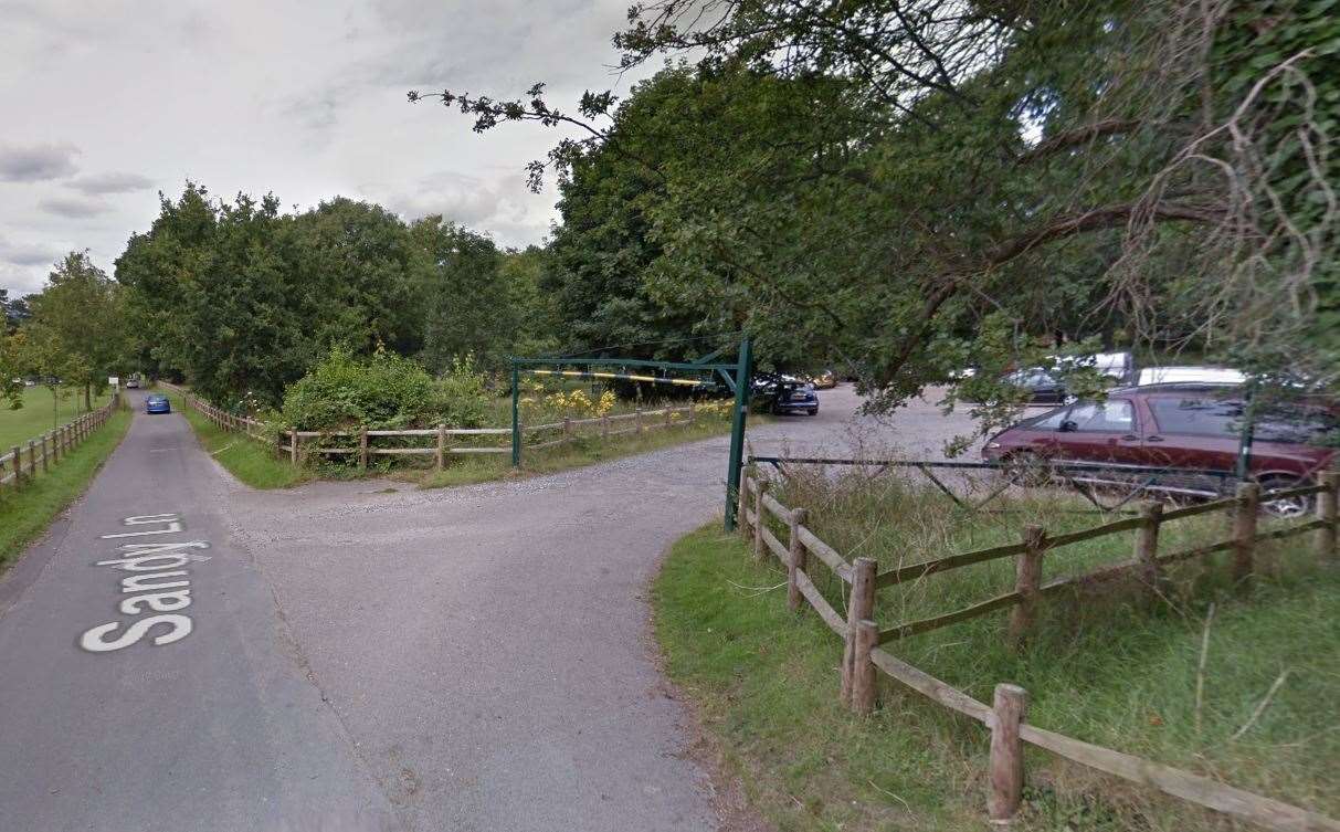 Travellers have turned up at Penenden Heath (9951604)