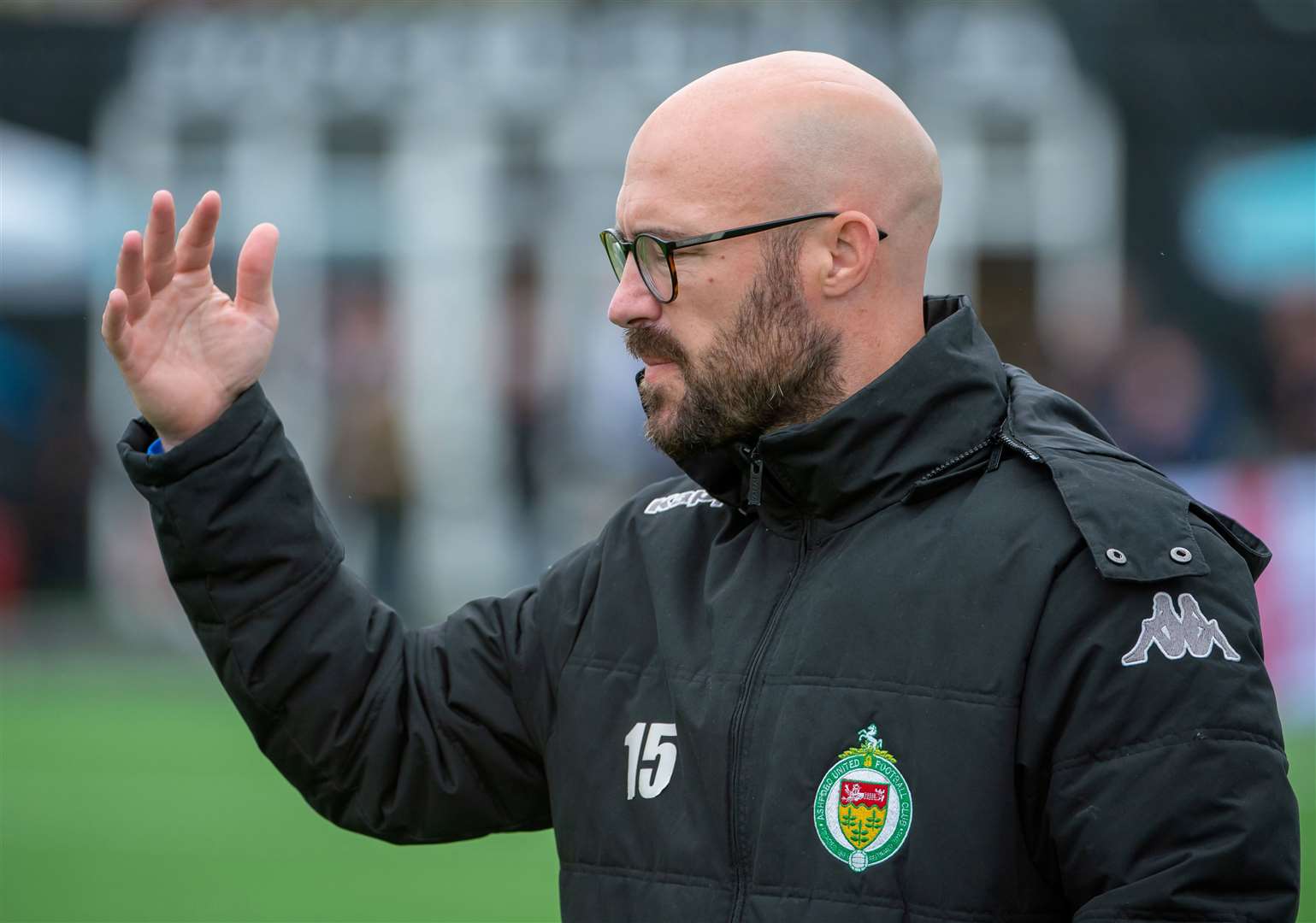 Ashford United manager Kevin Watson. Picture: Ian Scammell