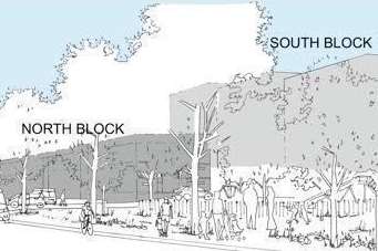 Artist's impression of the planned flats, subject to change. Picture: Beanland Associates Architects Ltd