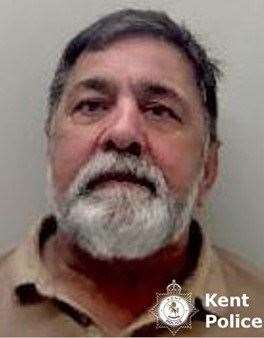 Girdaware Basra, 68, was jailed for raping a young and vulnerable girl with his brother. Picture: Kent Police