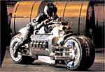 The Dodge Tomahawk concept vehicle