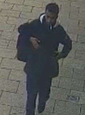 Police would like to speak to this man. Picture: Kent Police