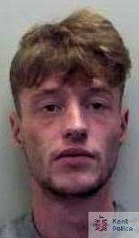 Liam French, 22, was sentenced to five years’ imprisonment. Picture: Kent Police