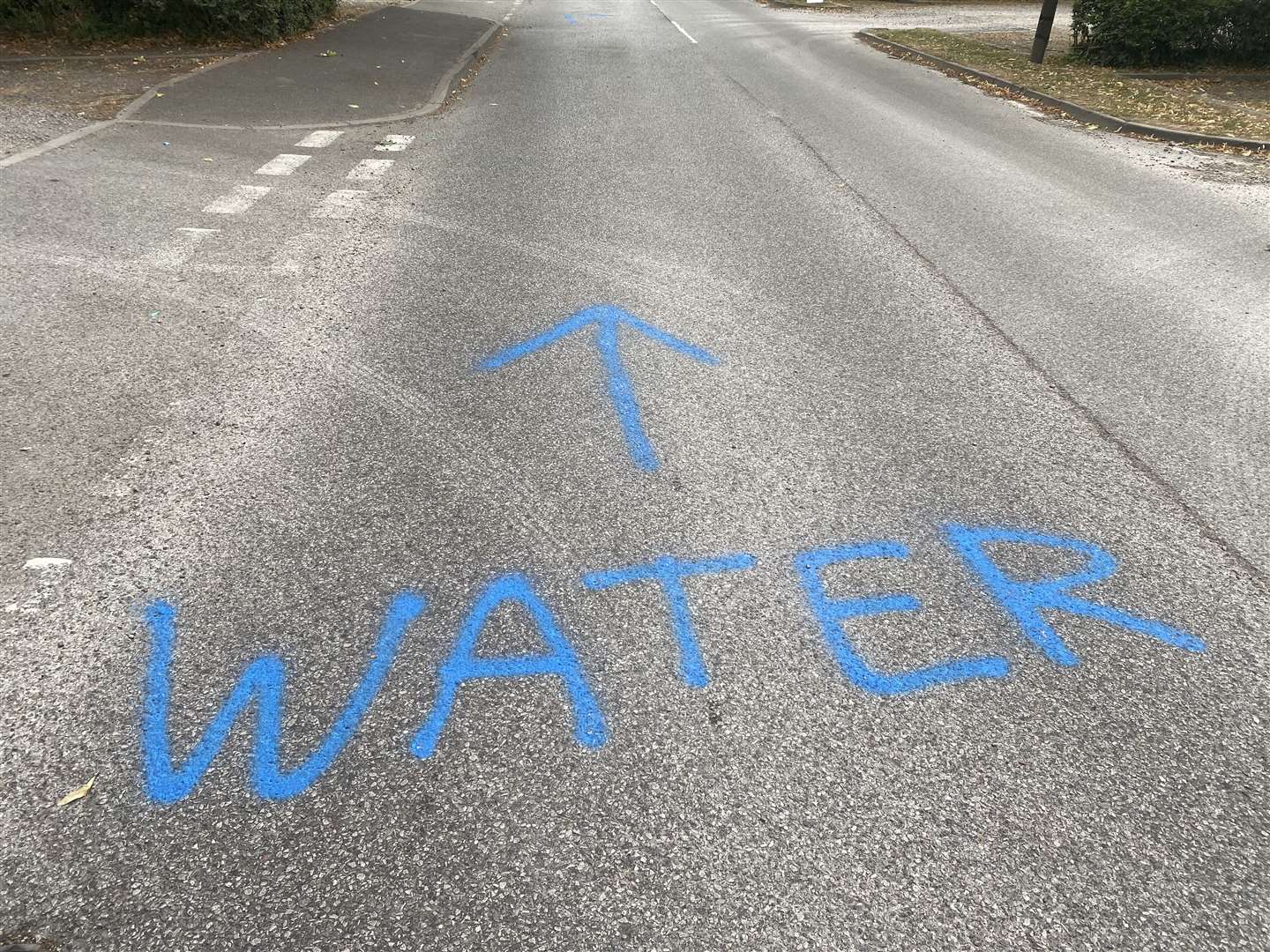 Water sign points the way at Maidstone Leisure Centre