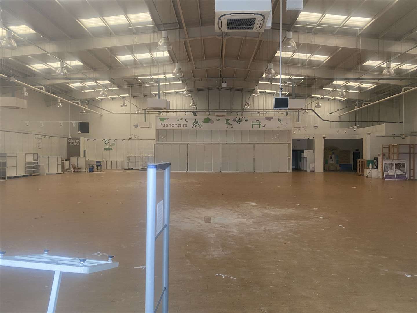 Inside the former Mothercare in Wincheap Retail Park which is set to be taken over by Next and Costa Coffee